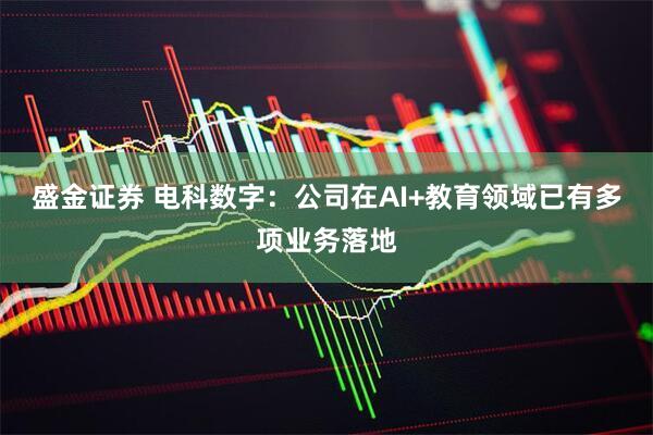 盛金证券 电科数字：公司在AI+教育领域已有多项业务落地
