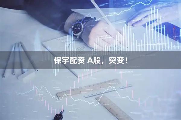 保宇配资 A股，突变！